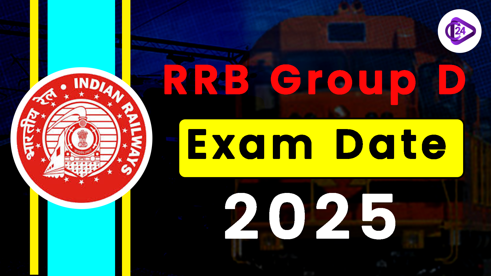 RRB Group D Exam Date 2025