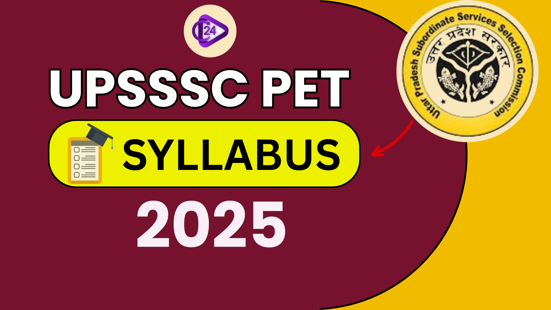 UPSSSC PET Syllabus 2025