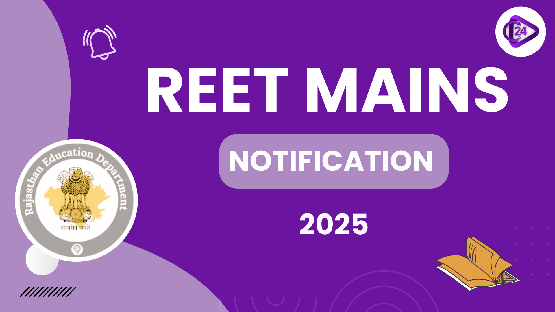 REET Mains Notification 2025 