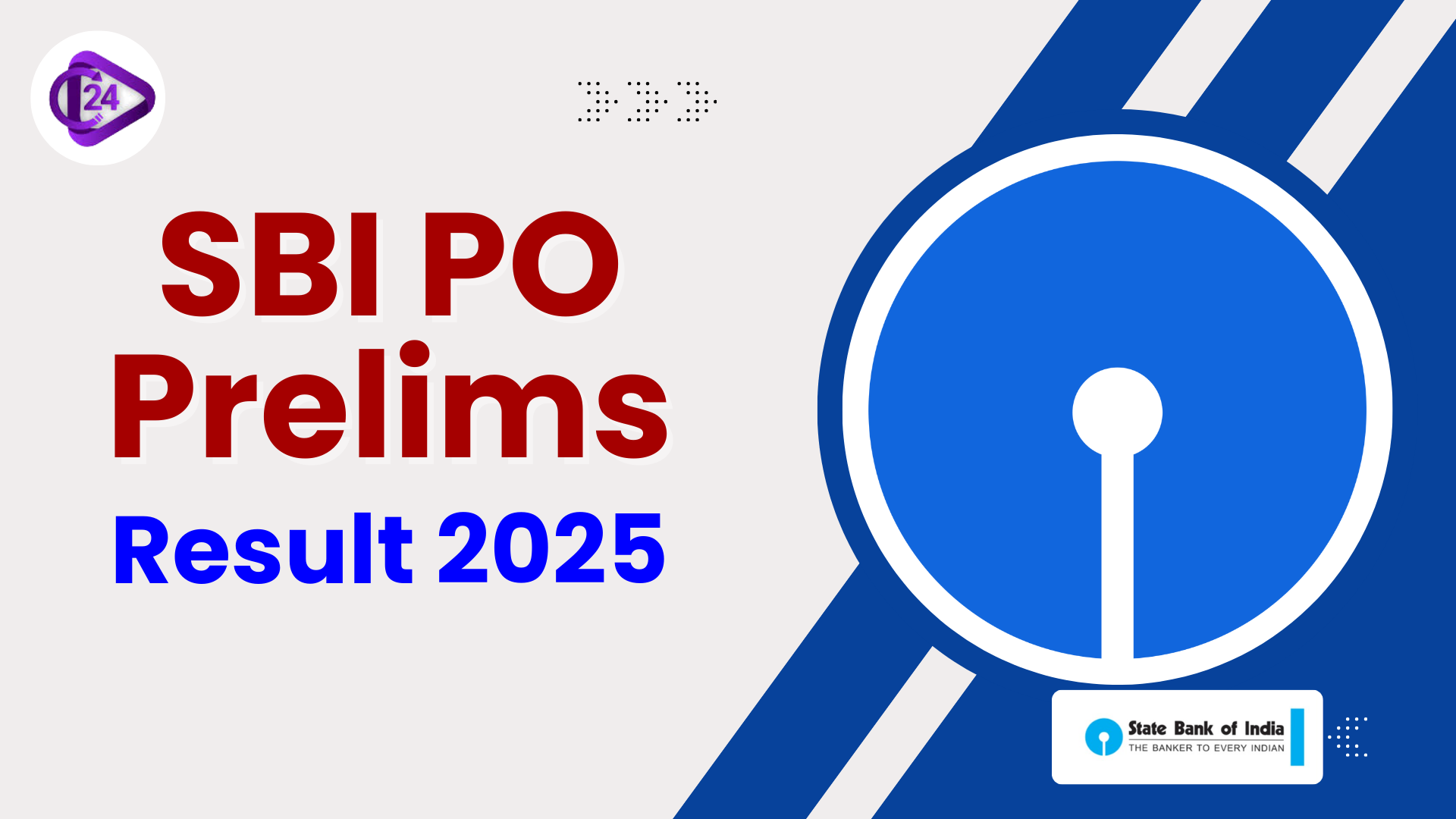 SBI PO Prelims Result 2025