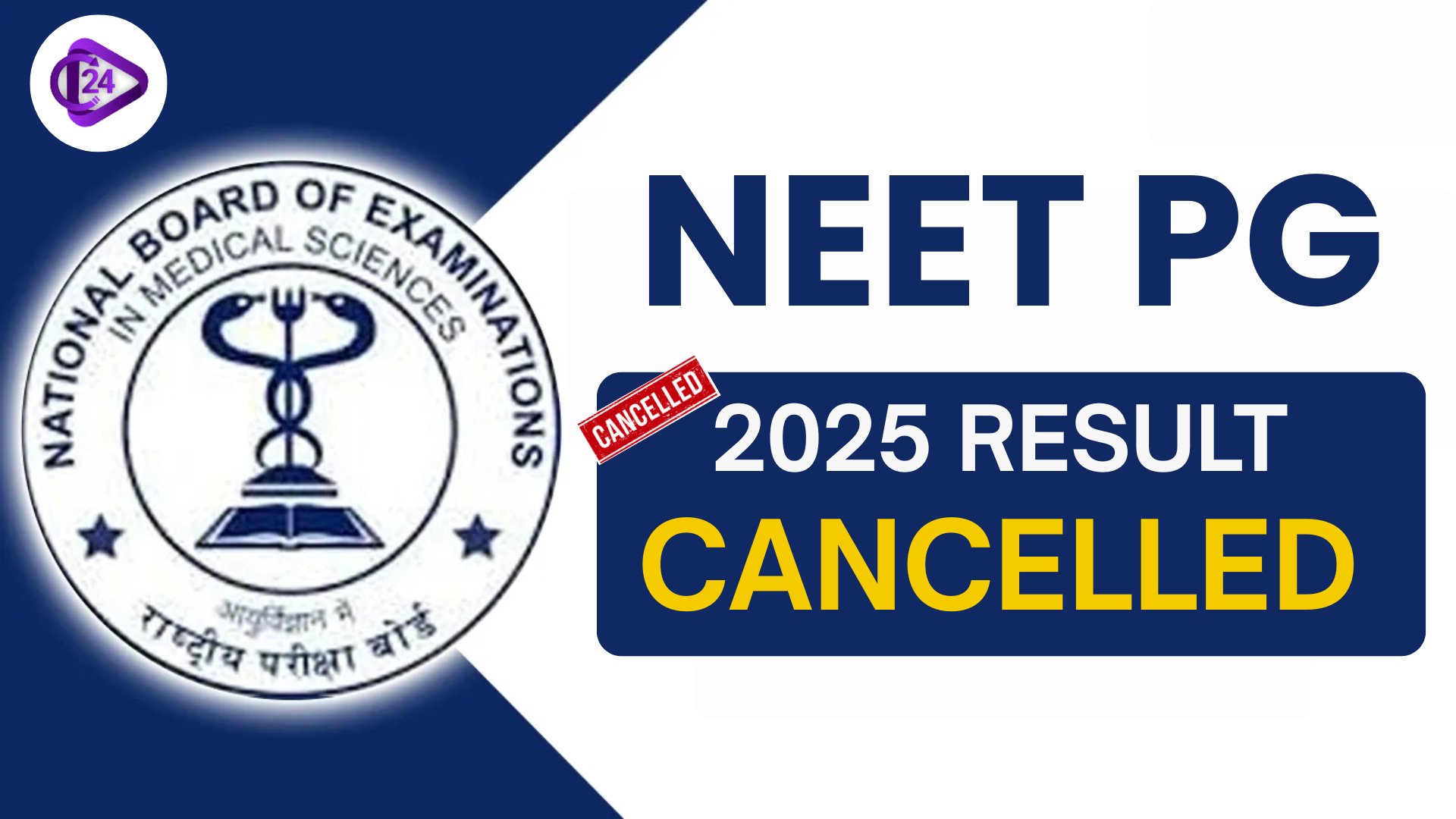 NEET PG Result Cancelled 2025