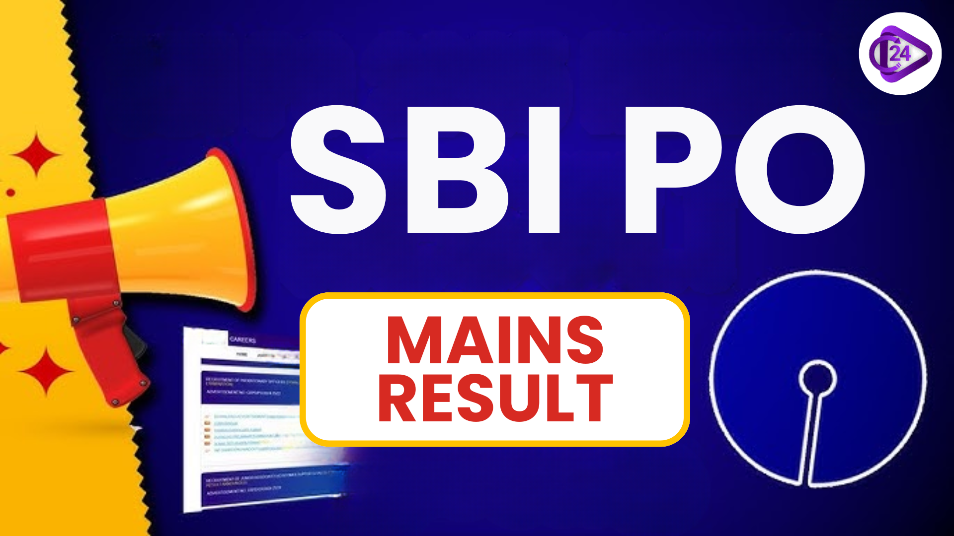 SBI PO Mains Result