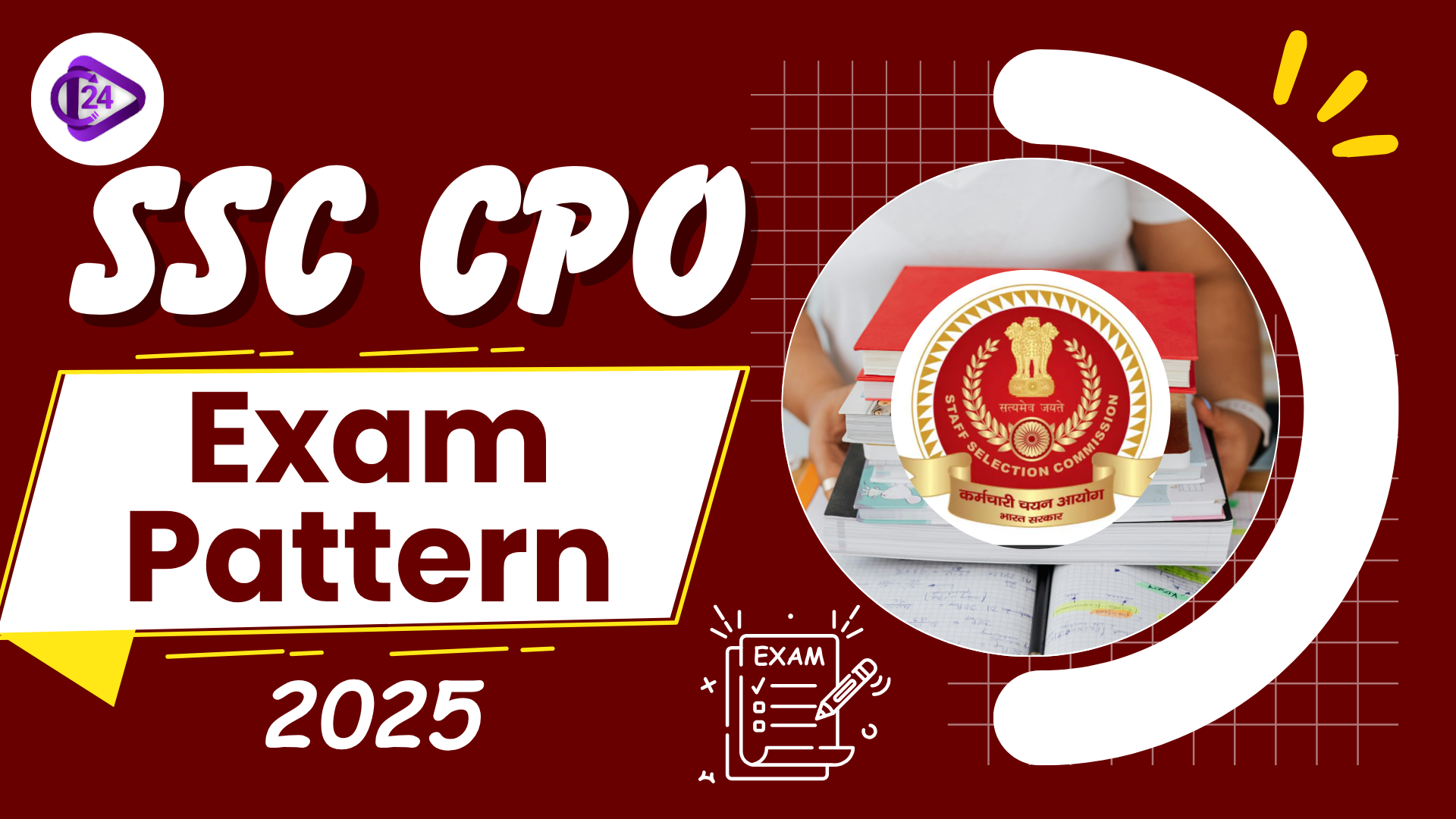 SSC CPO Exam Pattern