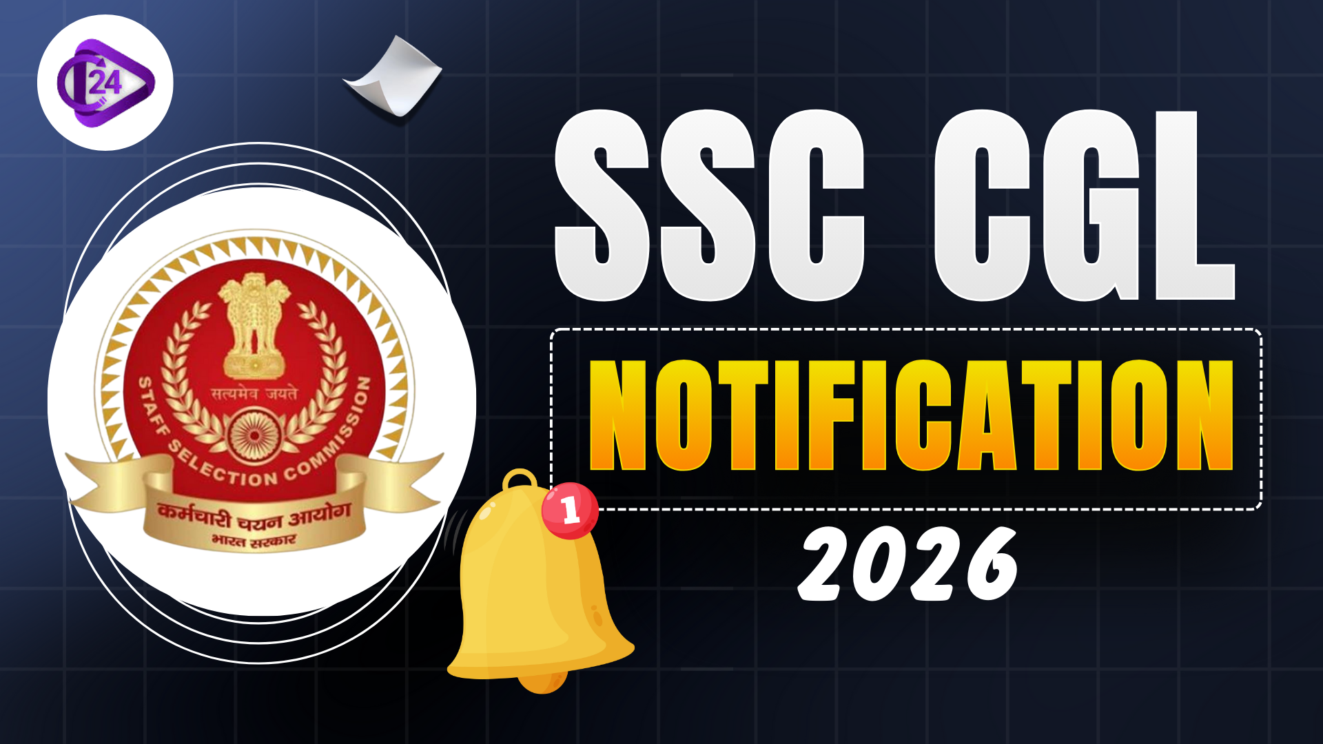 SSC CGL Notification 2025