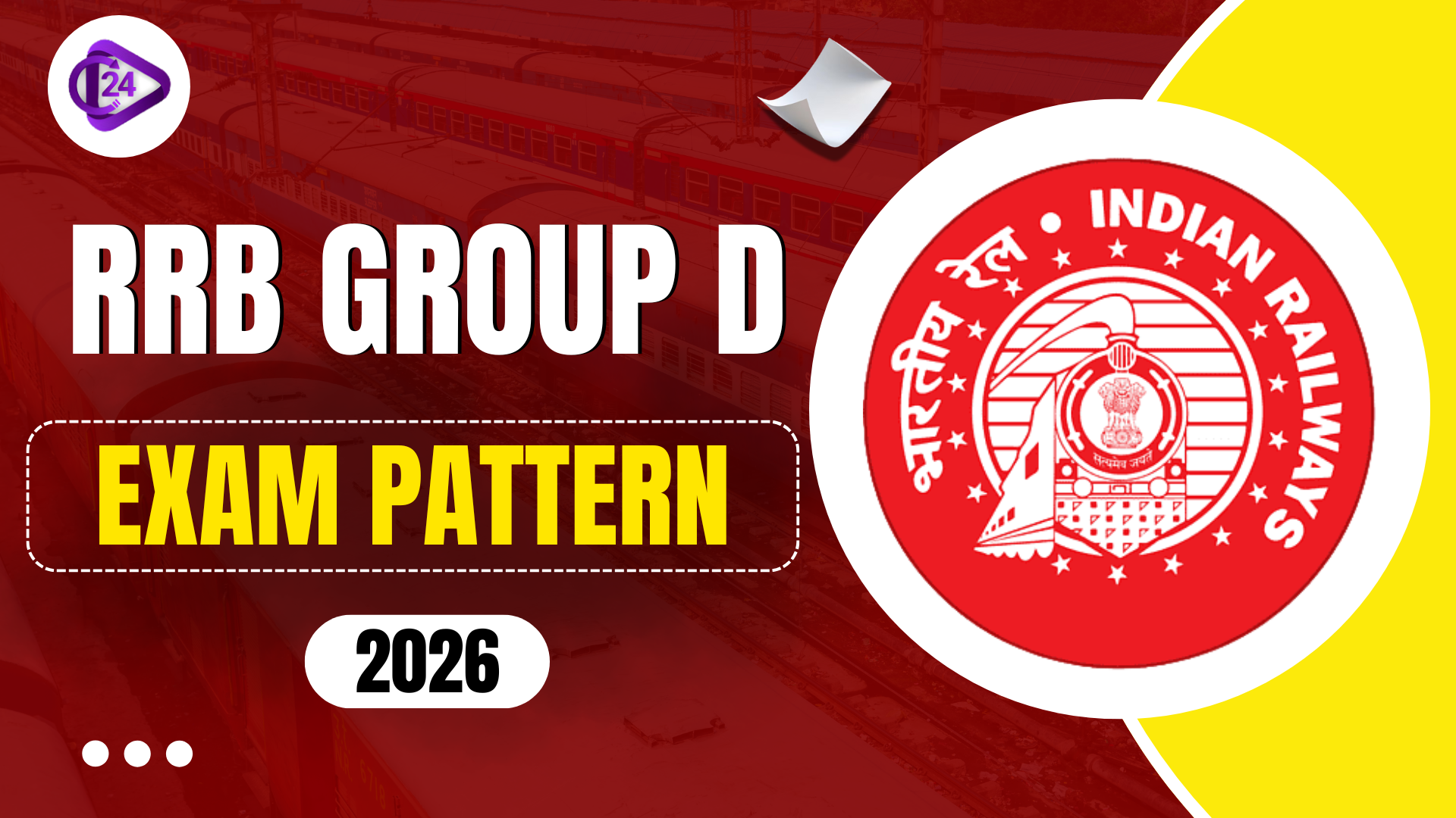 RRB Group D Exam Pattern 2025