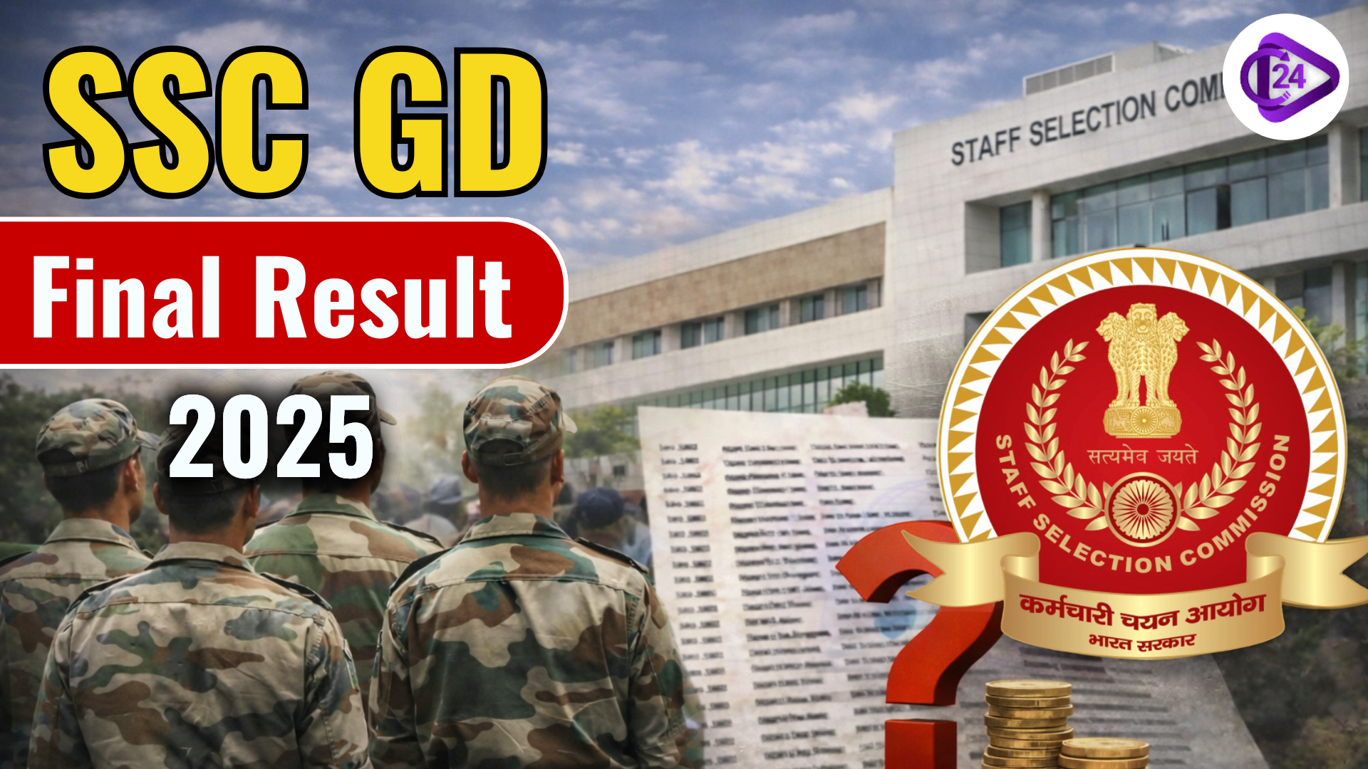 SSC GD Result 2025 