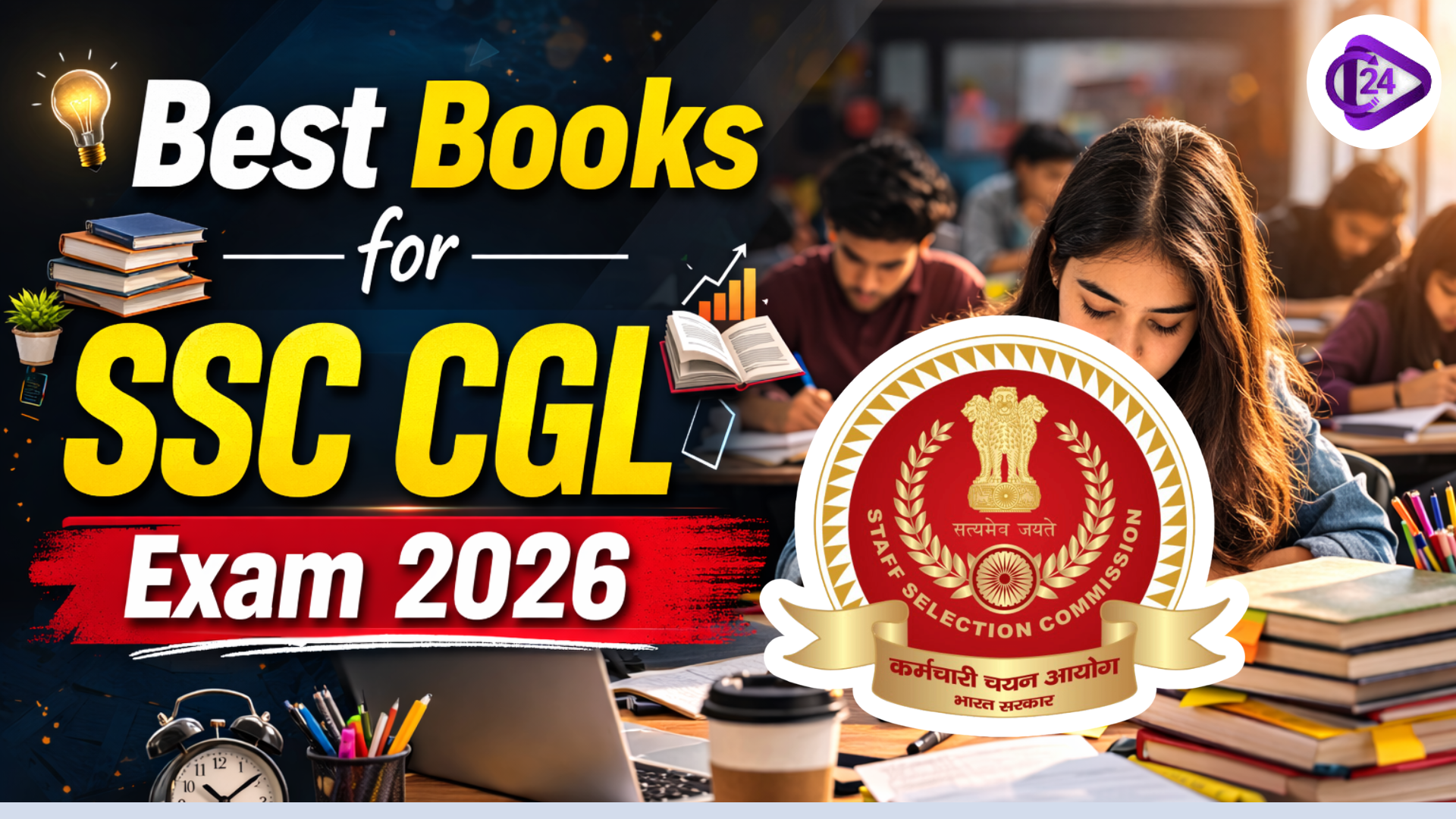 SSC CGL Exam Books 2025