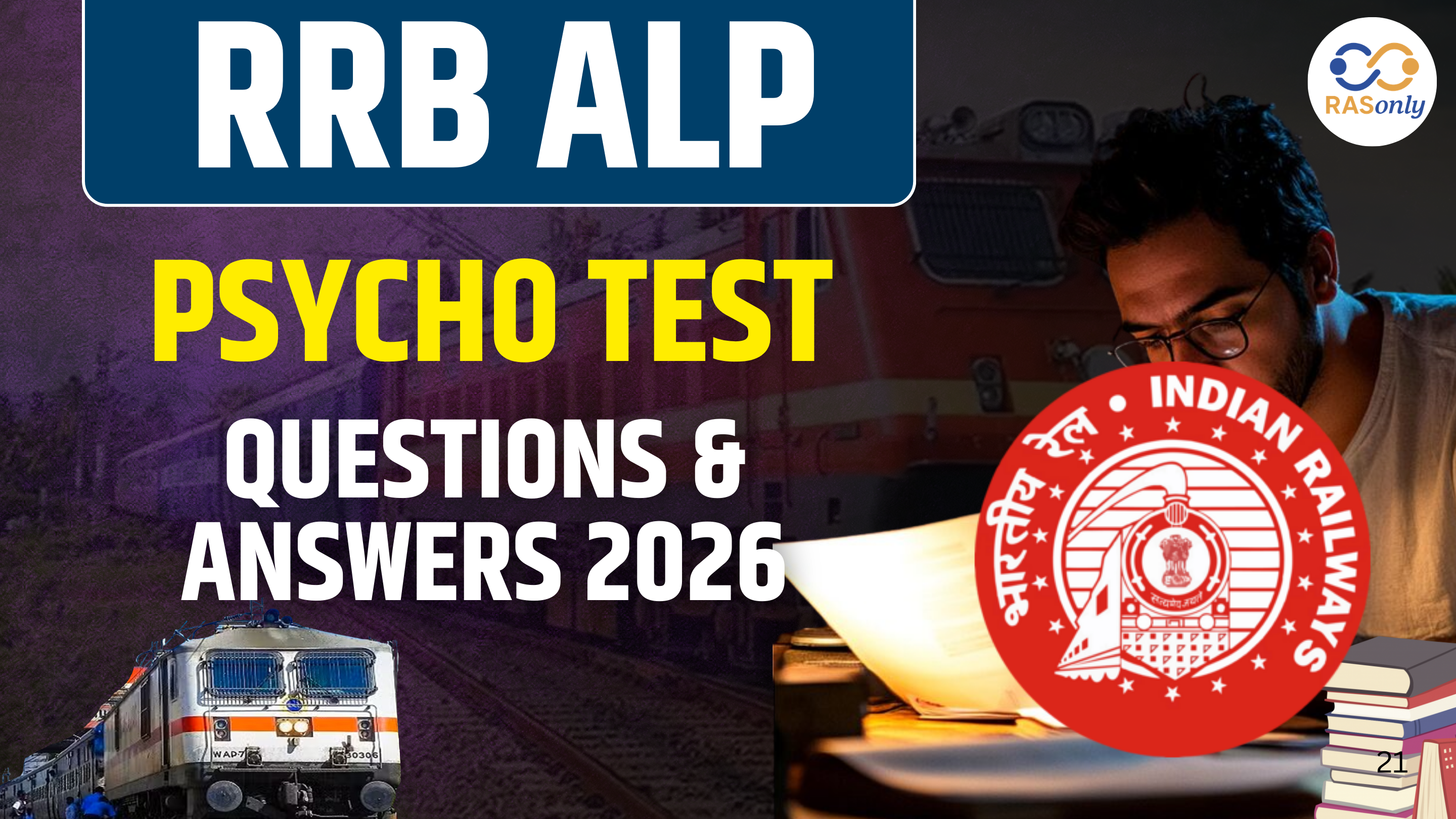 RRB ALP Psycho Test Questions & Answers 2026