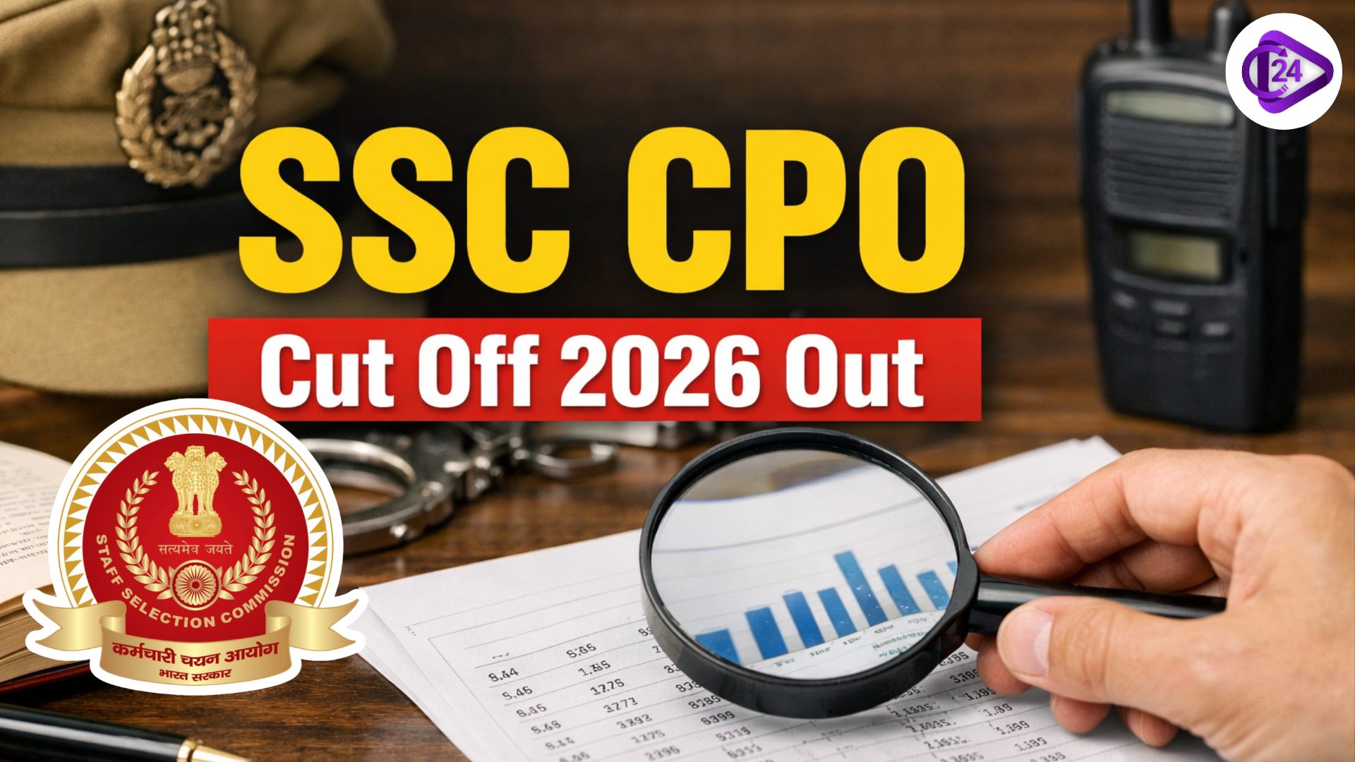 SSC CPO Cut Off 