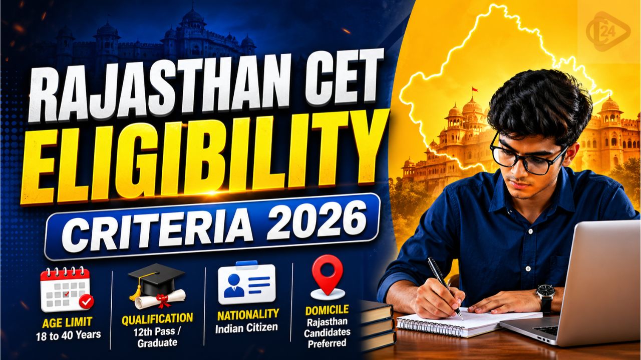 Rajasthan CET Eligibility Criteria 2026