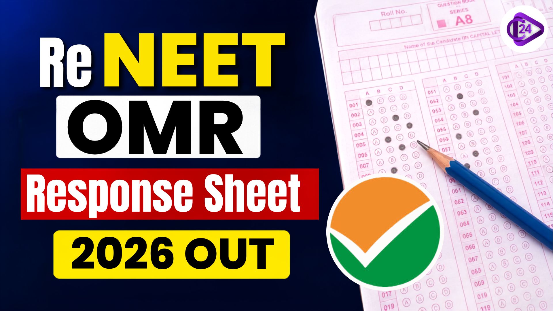 NEET OMR Response Sheet