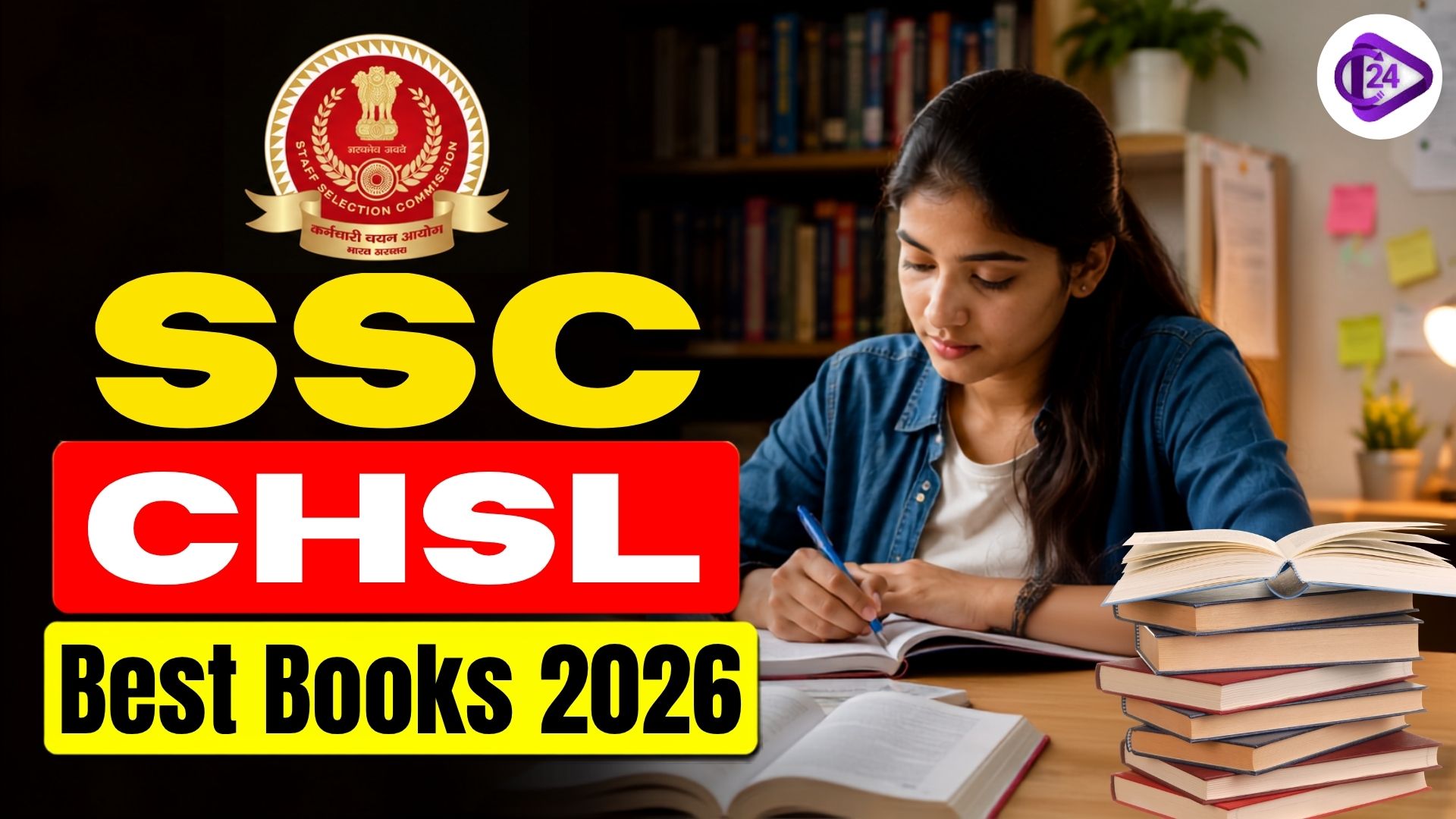 SSC CHSL Best Books 2026