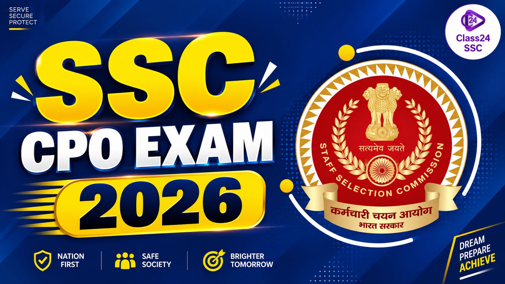 SSC CPO Exam 2026