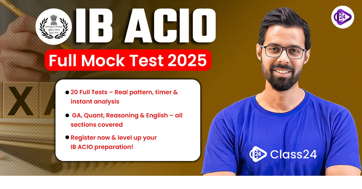 All IB ACIO Test Series