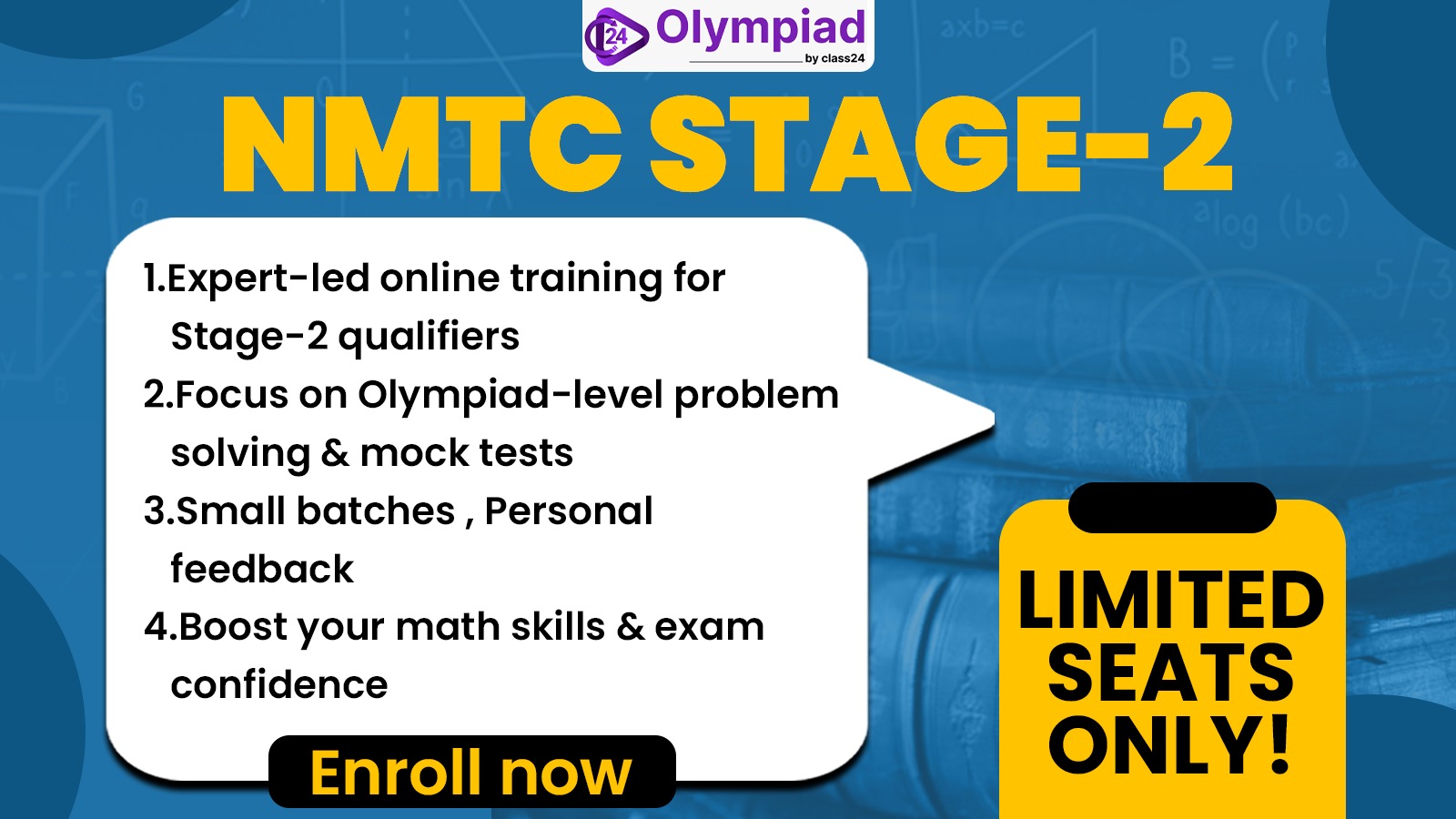 NMTC Stage-2 Preparation Batch