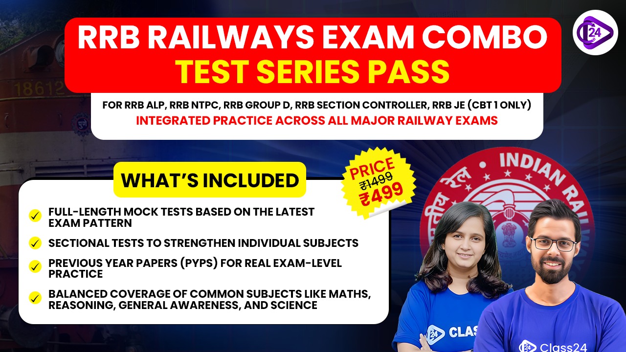 https://www.class24.study/RRB Railways Exam Combo Test Series Pass