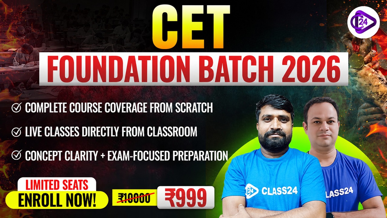 CET Graduation and 12th Foundation 2026