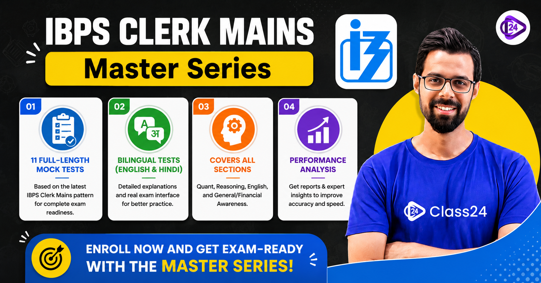 IBPS Clerk Mains Test Series