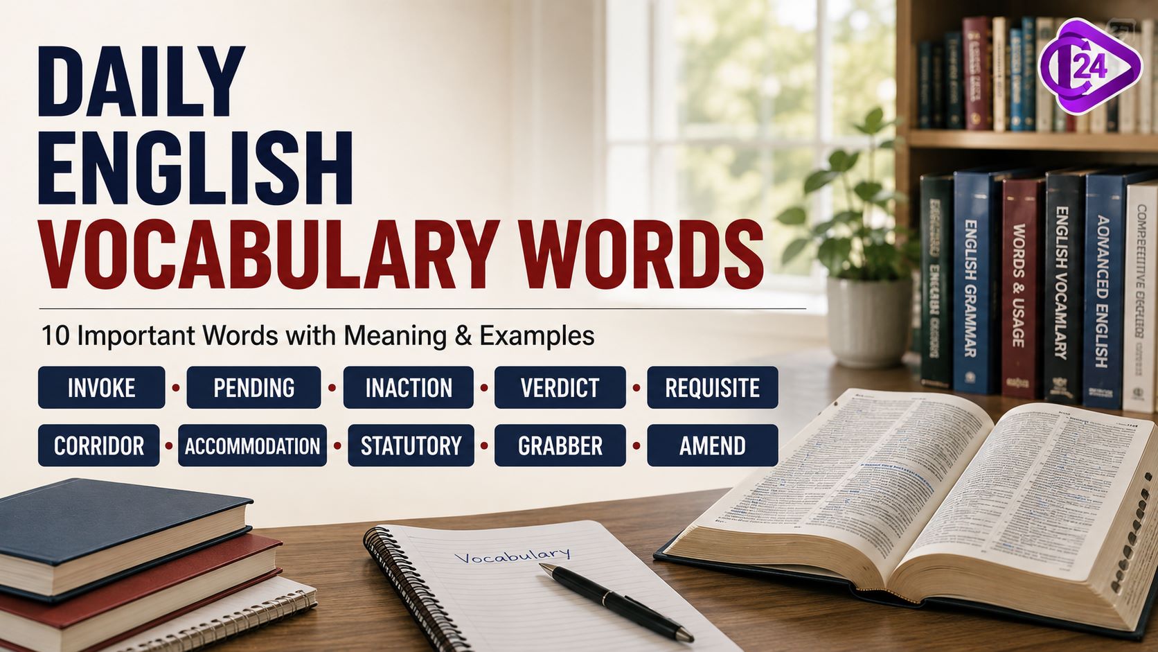 Best ways to learn vocab using class24 