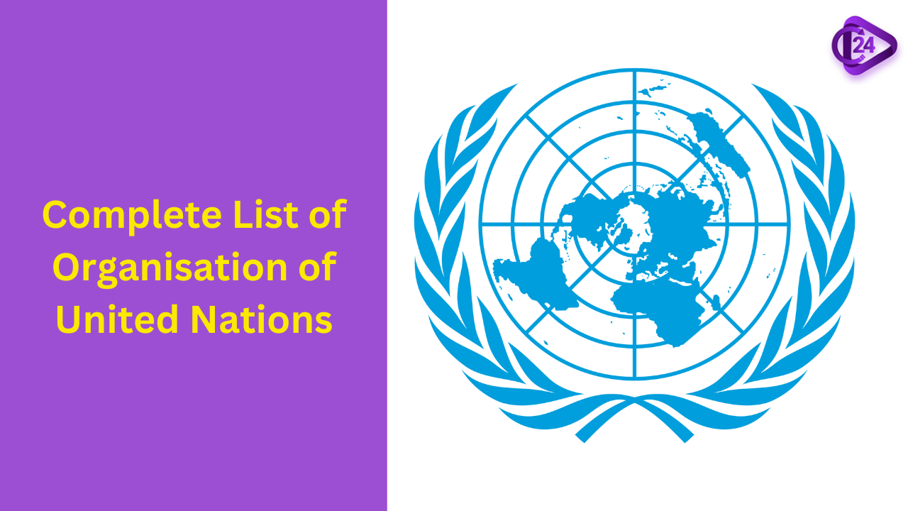 Complete List of Organisation of United Nations 