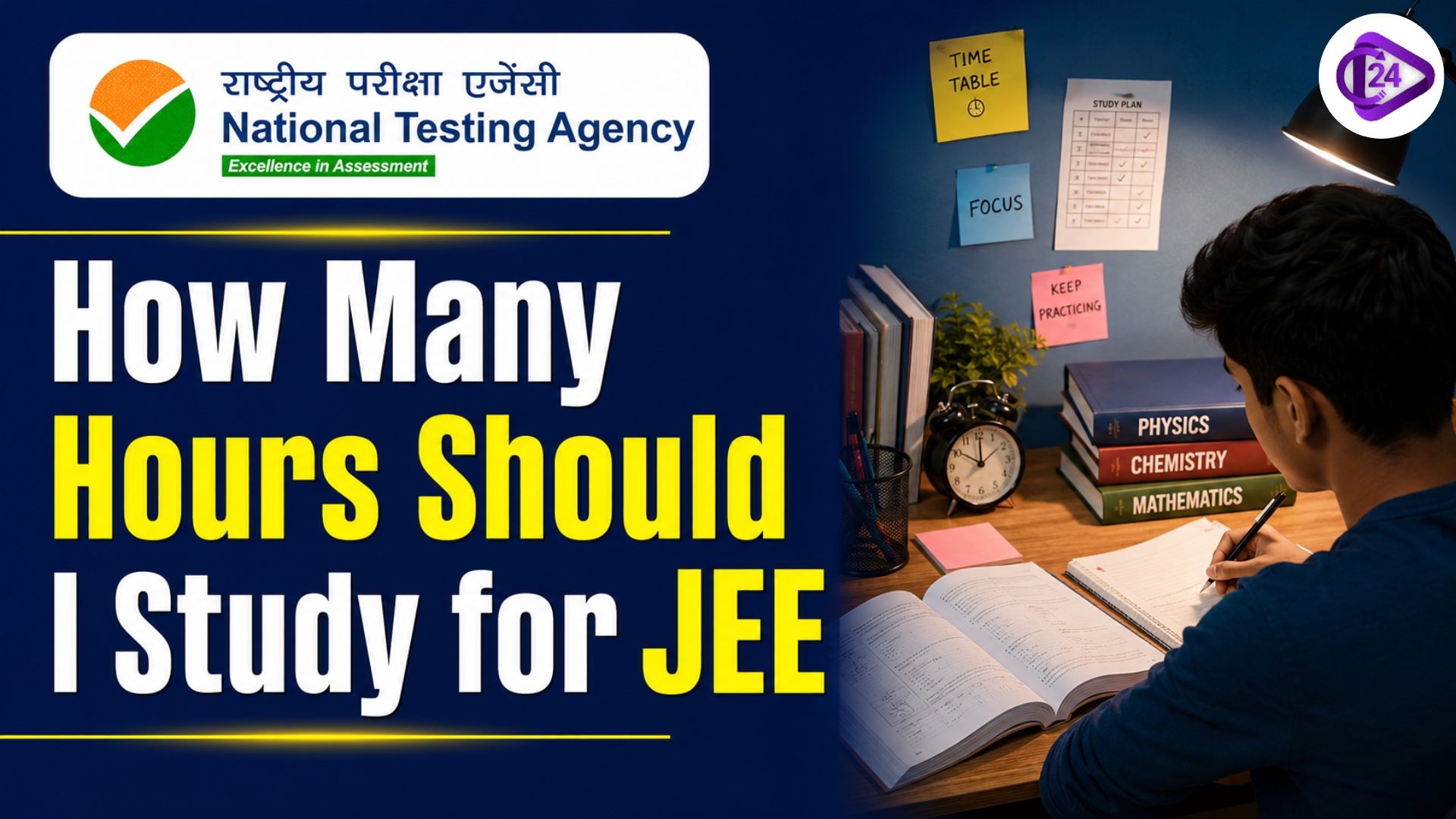 how many hours should i study for jee 