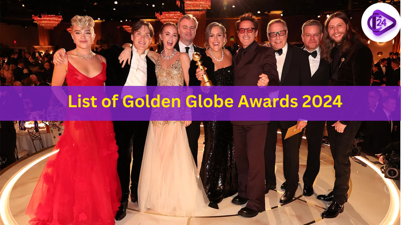 Golden Globe Awards 2024 Oppenheimer won Best Film title