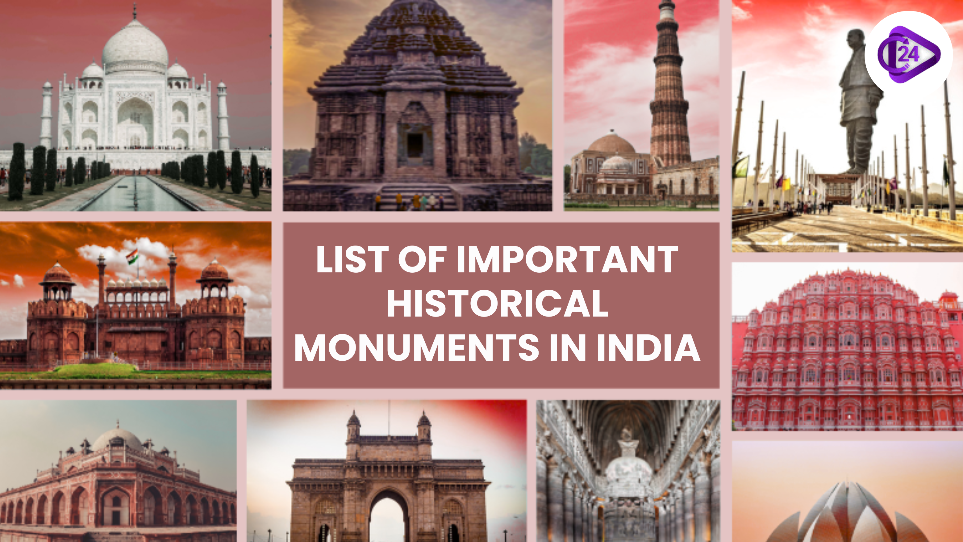 historical monuments in India 