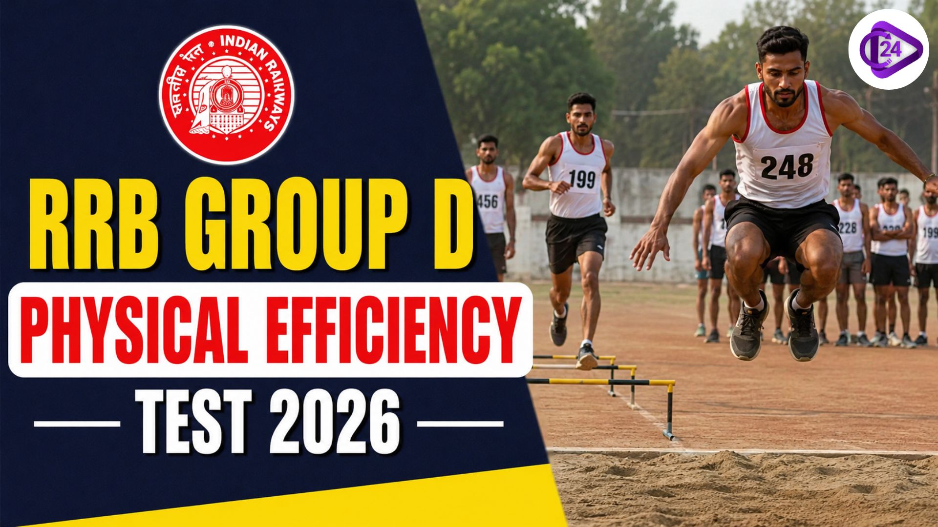 RRB Group D Physical Efficiency Test 2026 