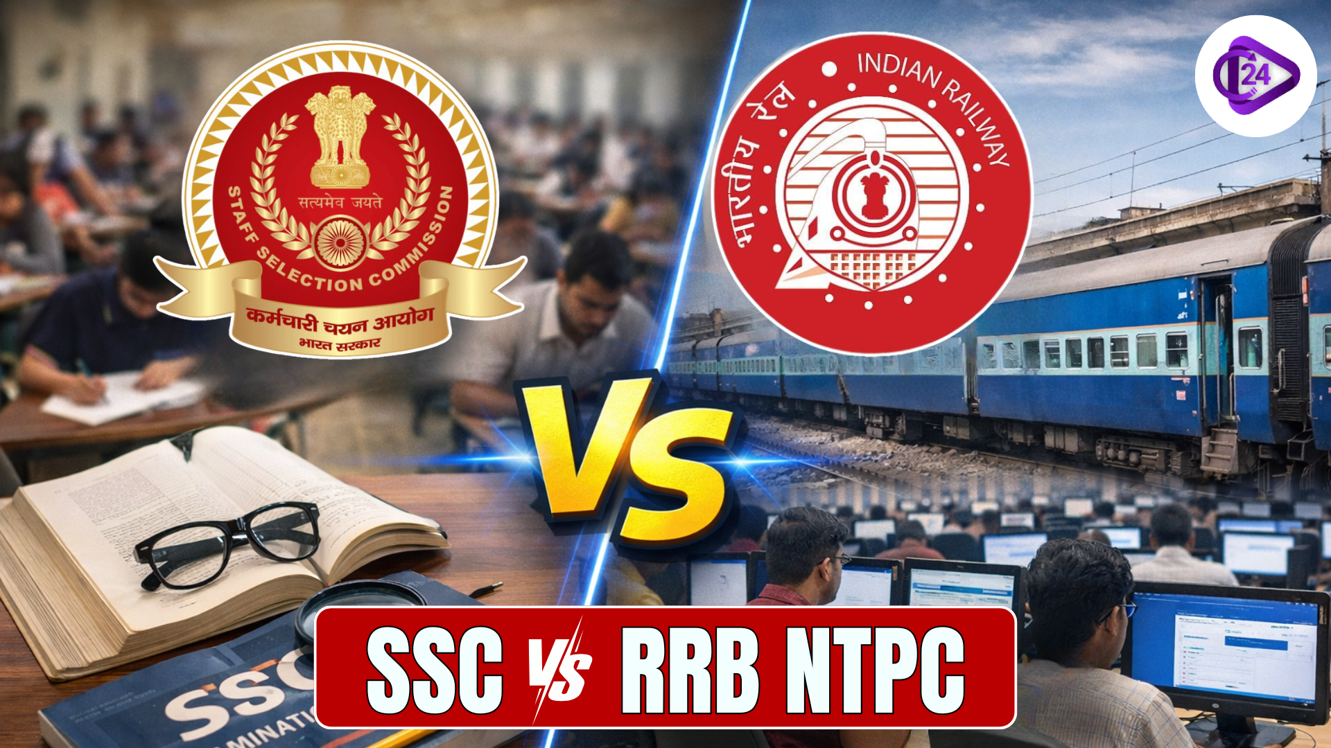 SSC vs RRB NTPC 