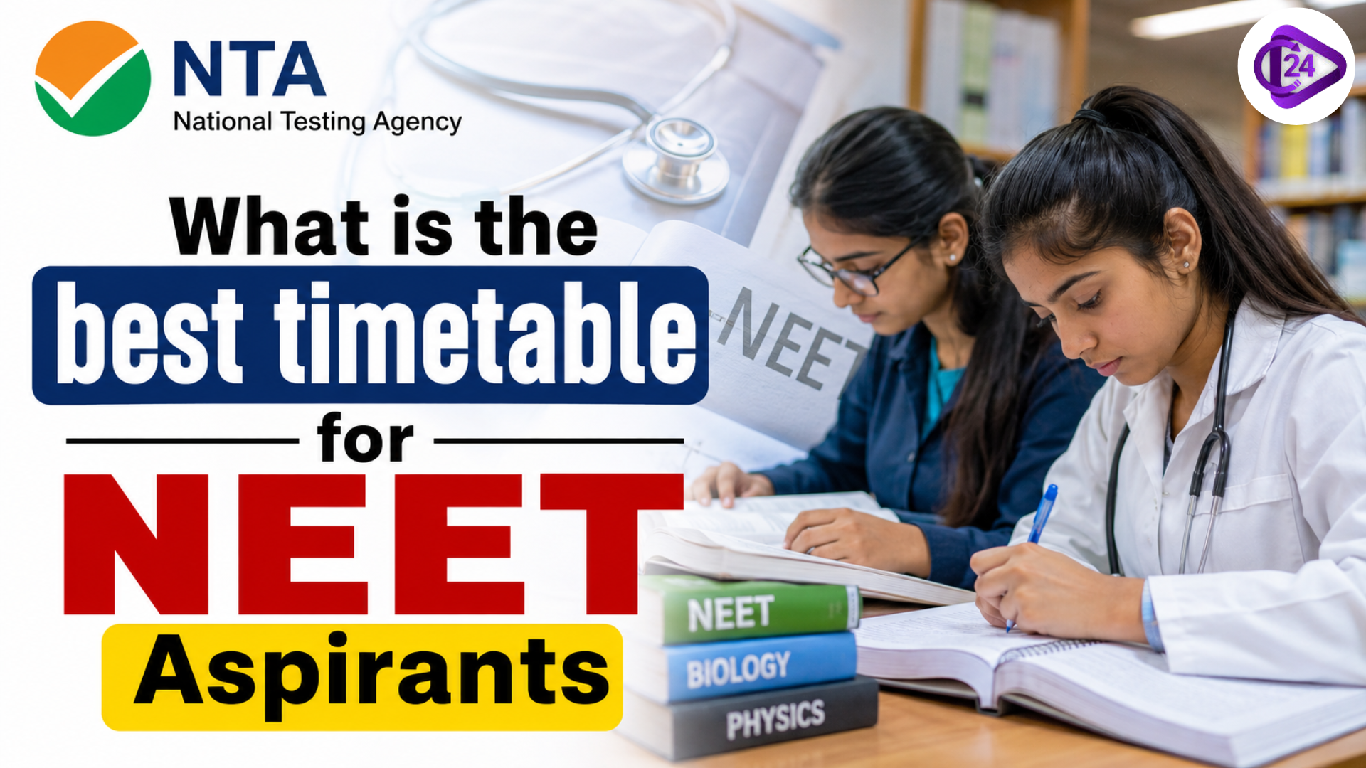 best timetable for NEET aspirants 