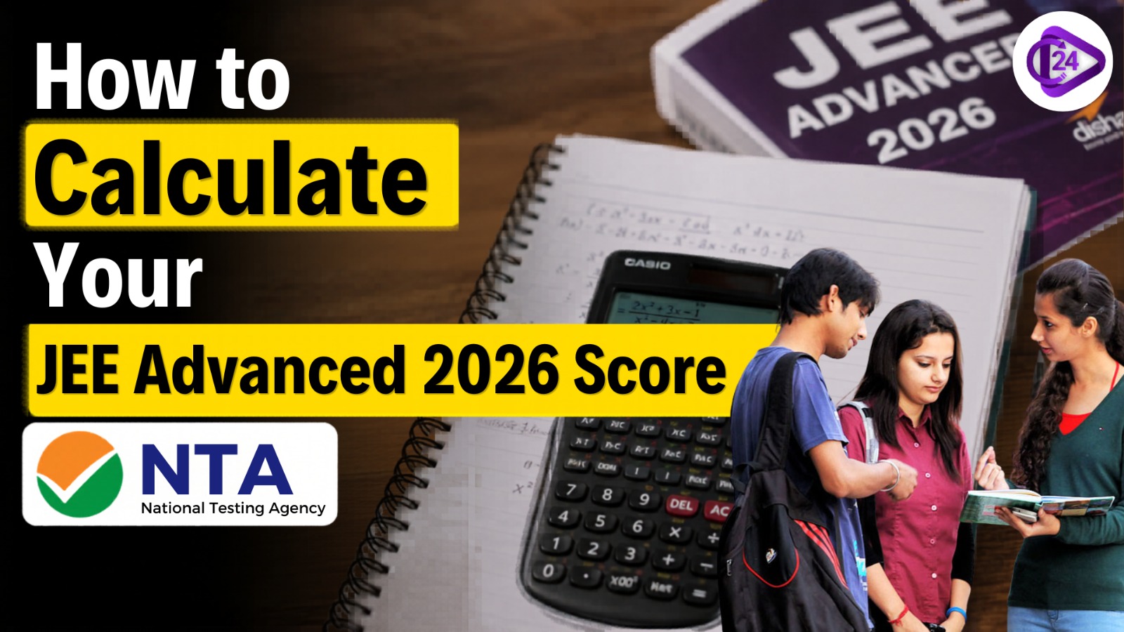 JEE Advanced 2026 score calculator 