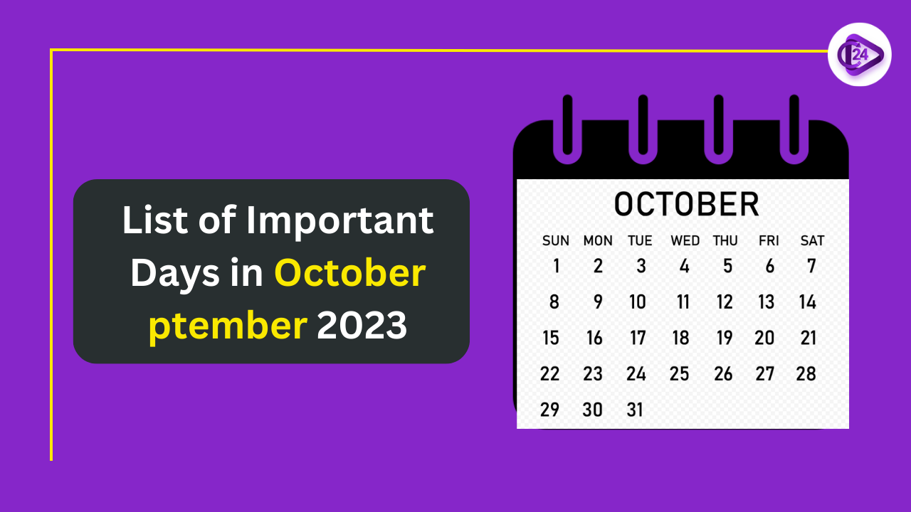 Important Days in October 2023