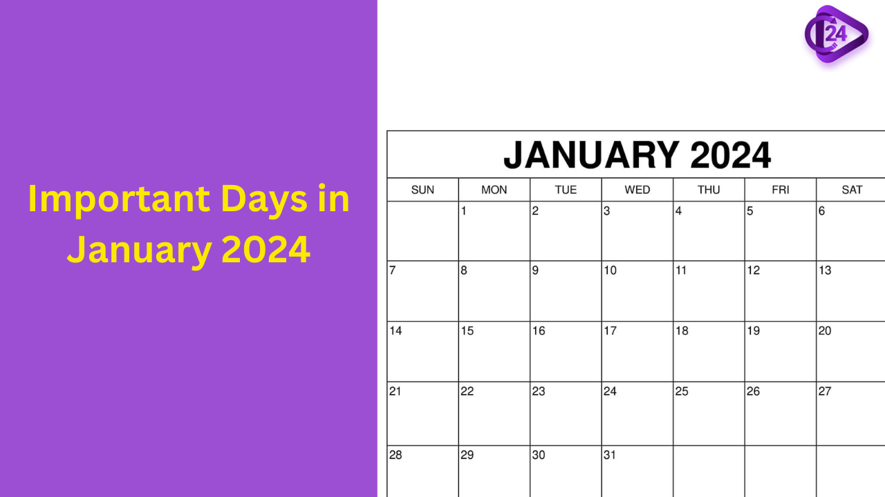 Important Days in January 2024
