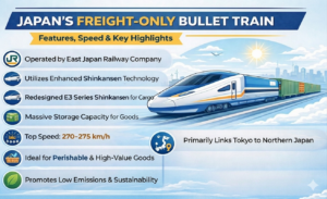 World’s First Freight Bullet Train