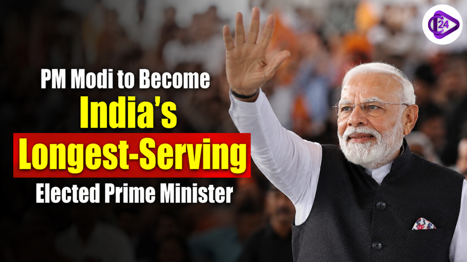 PM Modi to Become India’s Longest-Serving Elected Prime Minister