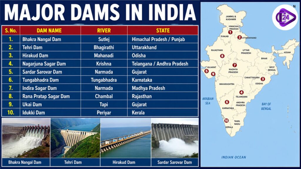 Major Dams