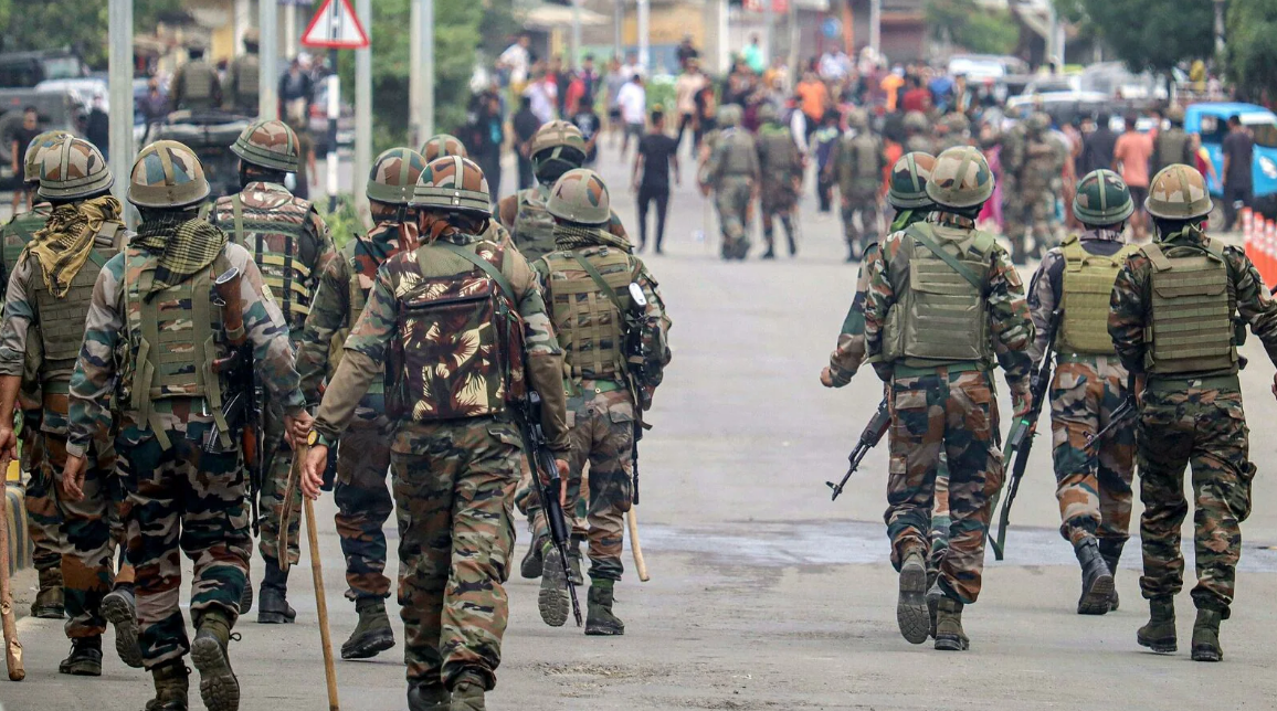 Deployment of Central Forces in Manipur