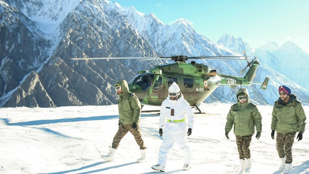 Indian Army Installs Optical Fibre in Siachen