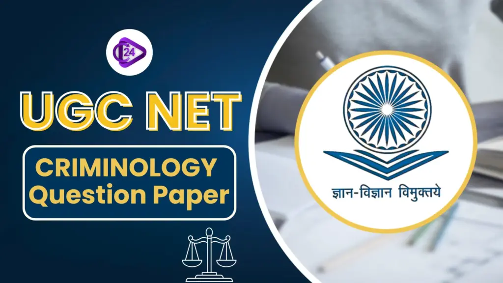 UGC NET Criminology Question Paper 2025