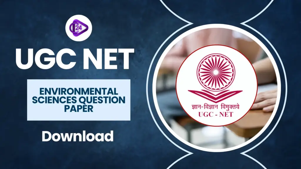 UGC NET Environmental Sciences Question Paper
