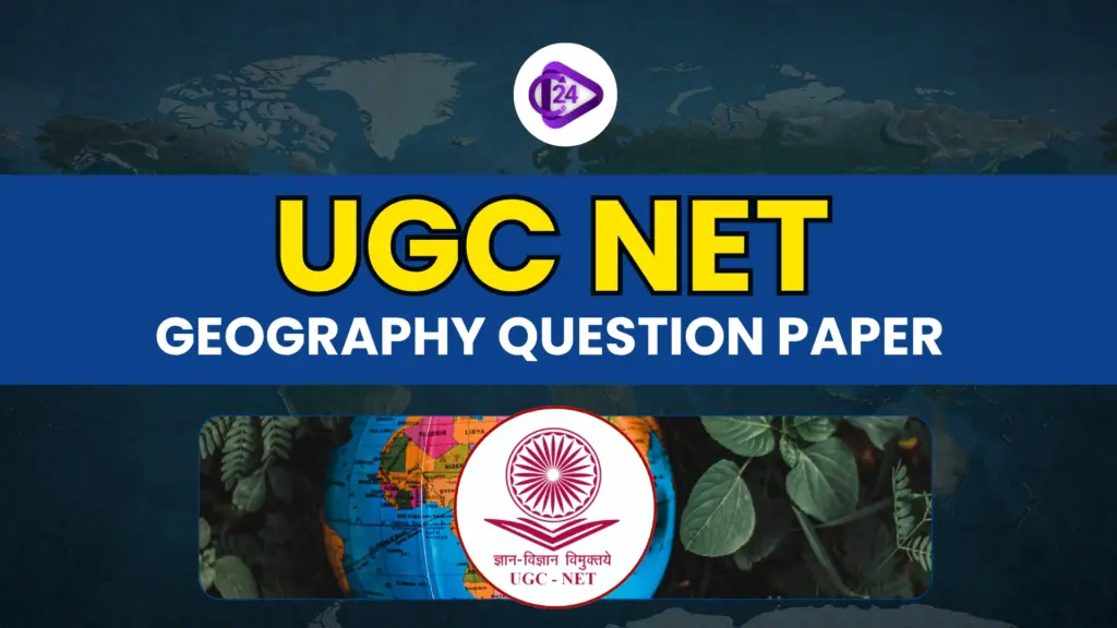 UGC NET Geography Question Paper