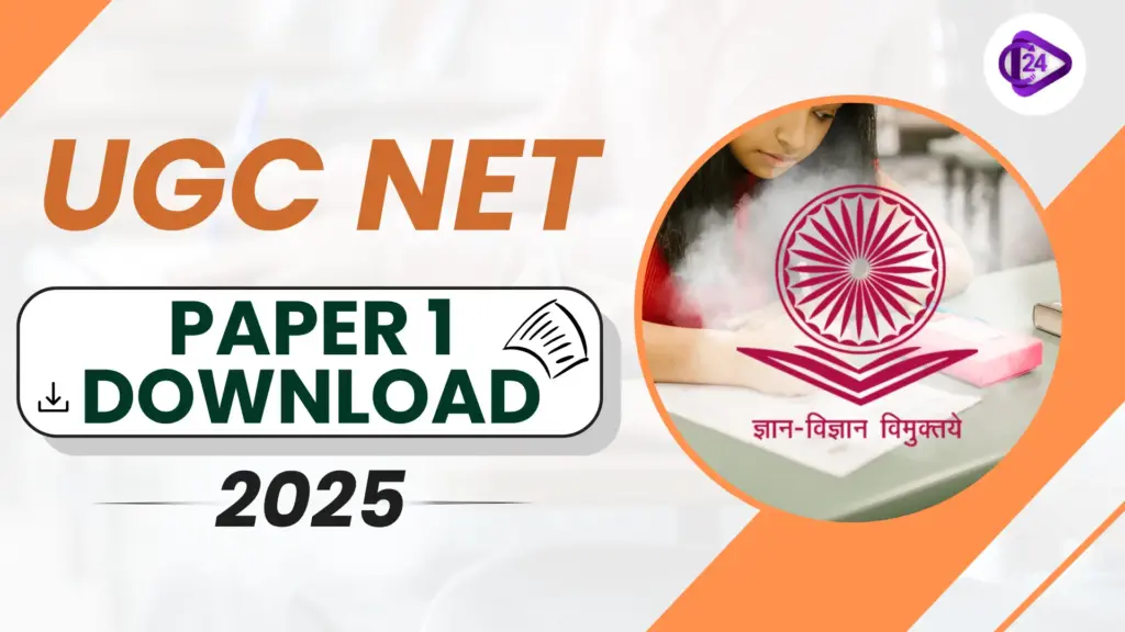 UGC NET Paper 1 Download 2025
