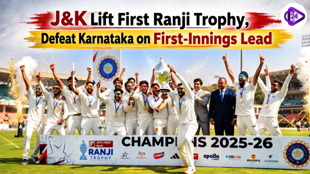 Jammu & Kashmir Ranji Trophy win